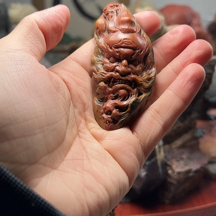 寿山石寿山石手把件
