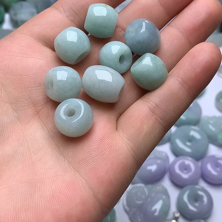 翡翠未镶嵌颈饰天然翡翠