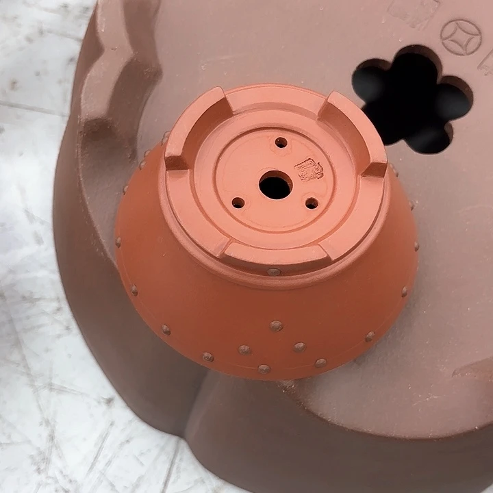 紫砂花盆紫砂的花是一朵