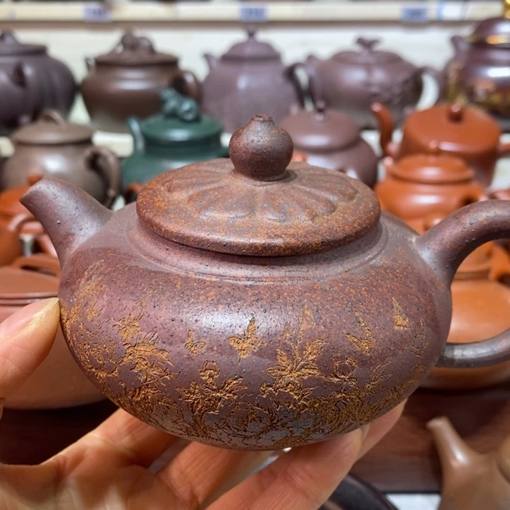 茶壶紫砂微瑕处理一把