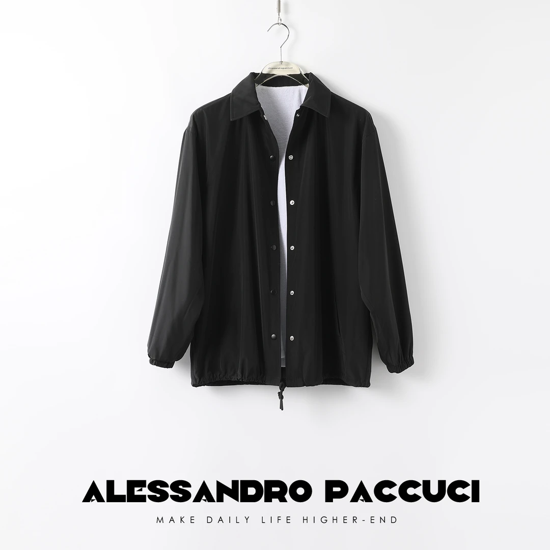 【孤品特价不退换】洛哥22133X【回归至简】 撞色内里时尚夹克外套