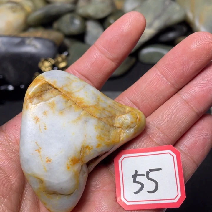 和田玉未镶嵌颈饰55