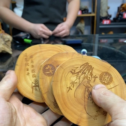 柏木太行崖柏根雕