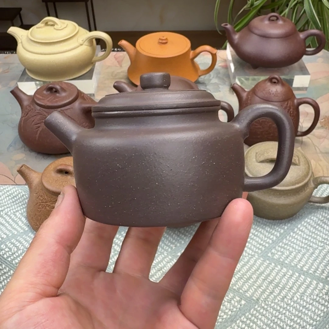 茶壶紫砂德中 紫泥 180cc