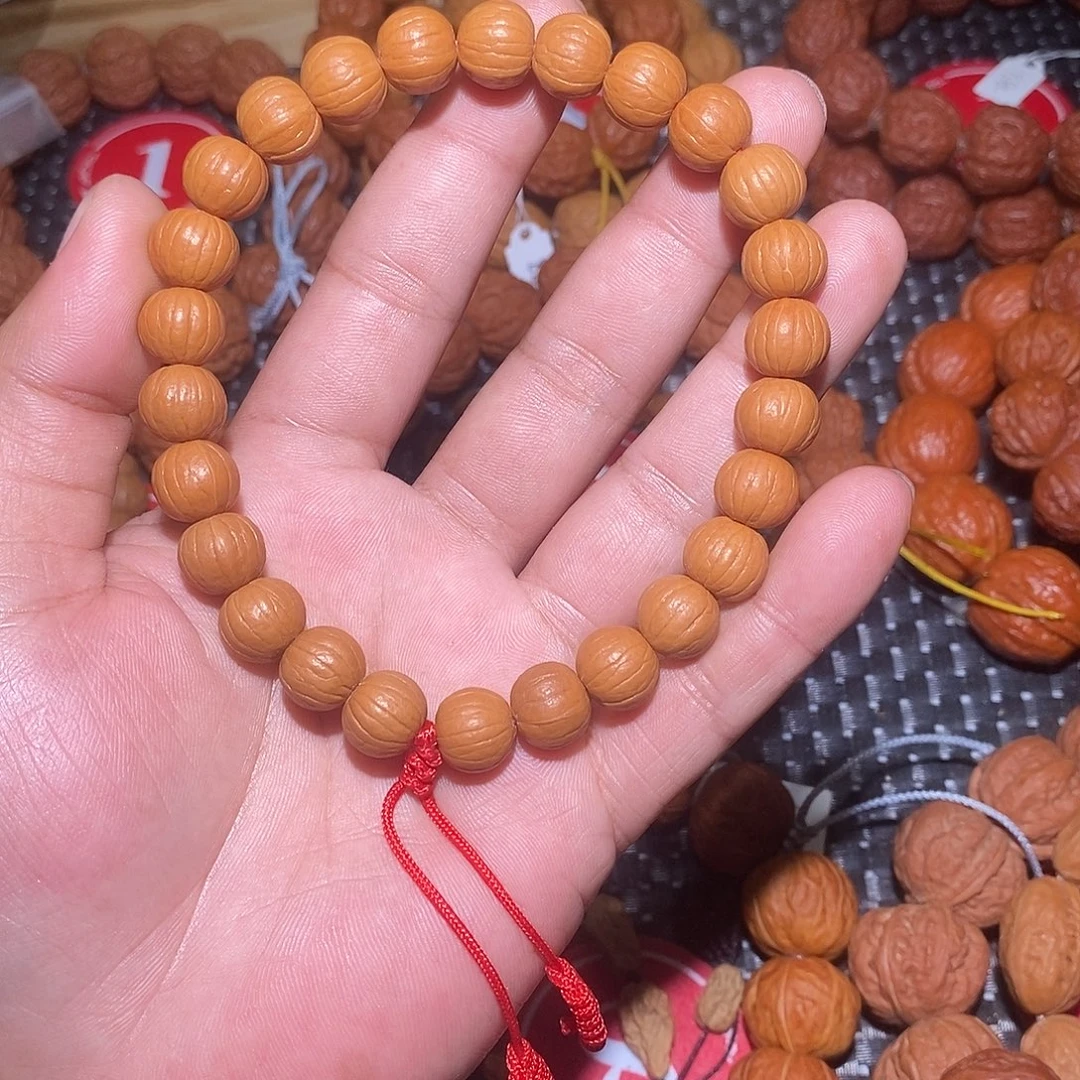 文玩核桃手串猴头手串