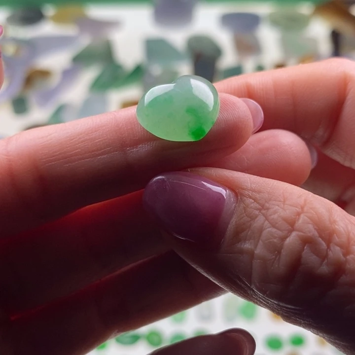 翡翠未镶嵌挂件天然翡翠