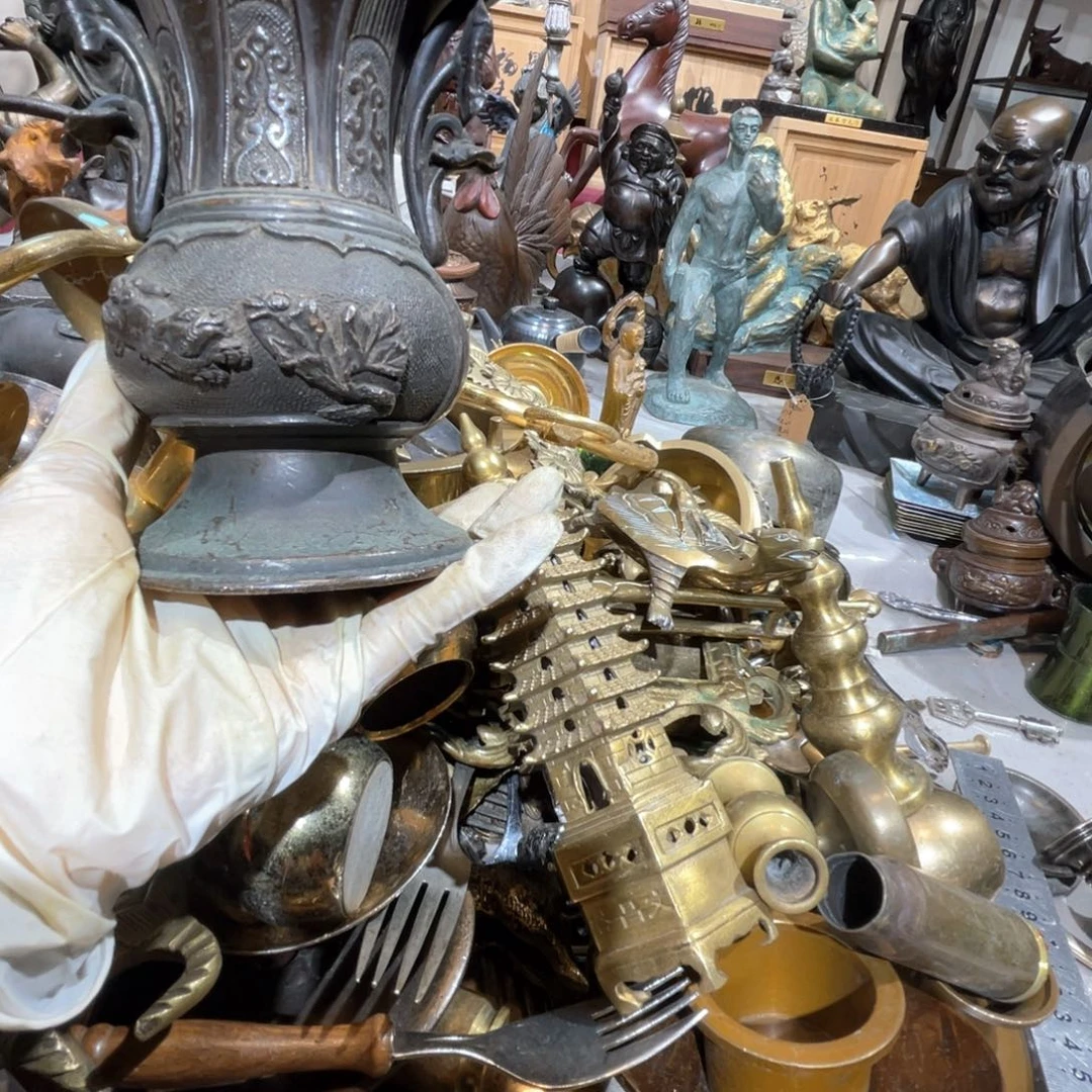 大阪回流铜器摆件71