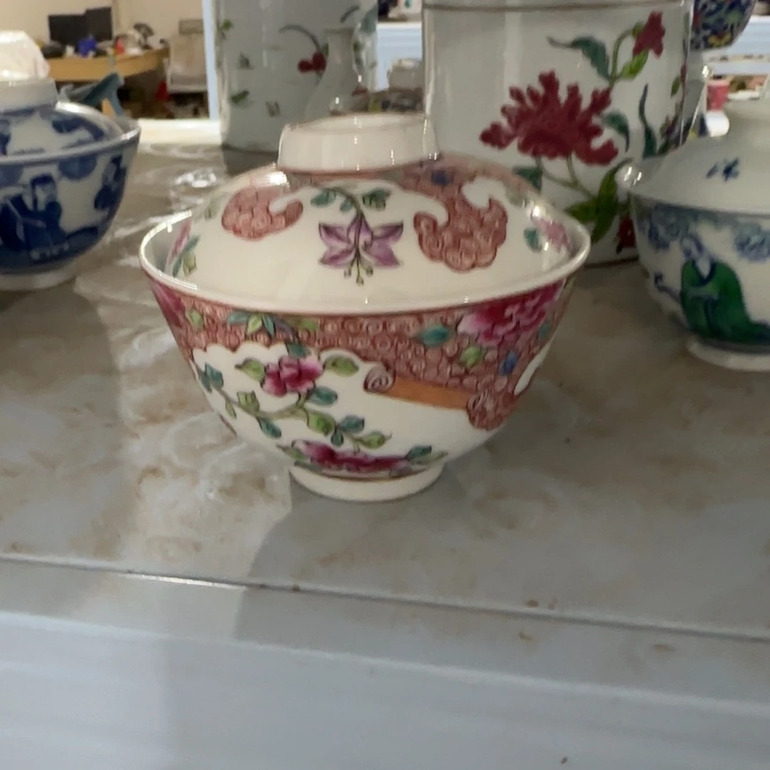 陶其他手绘瓷器，手绘茶具