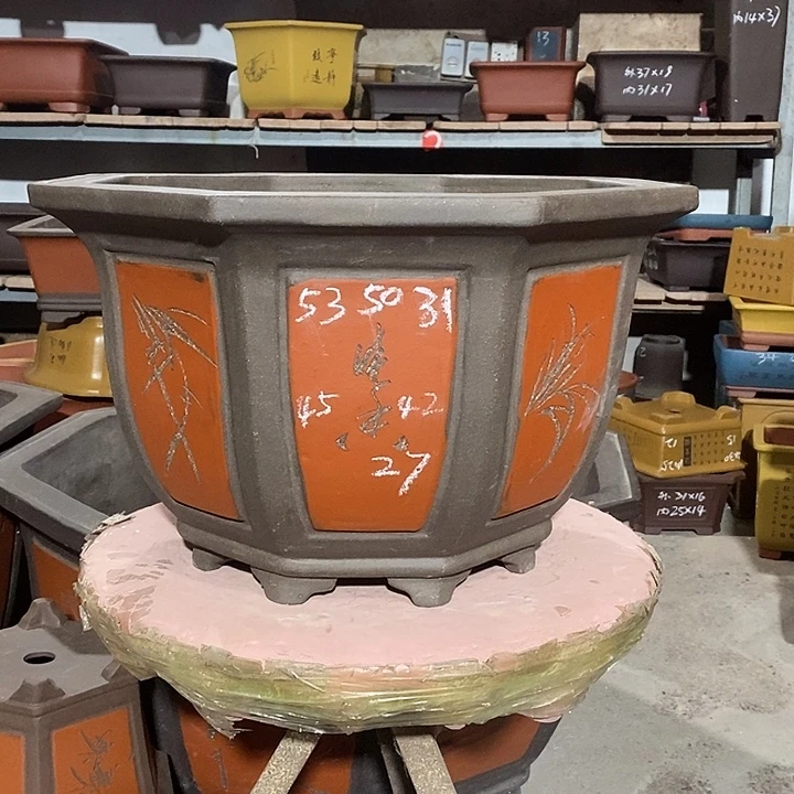 宜兴紫砂花盆花盆