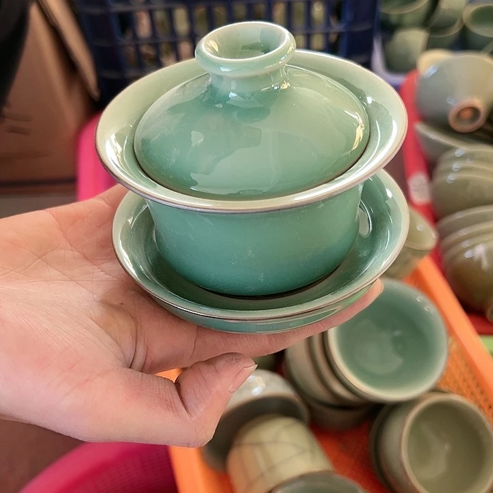 小米茶器龙泉青瓷云*儿