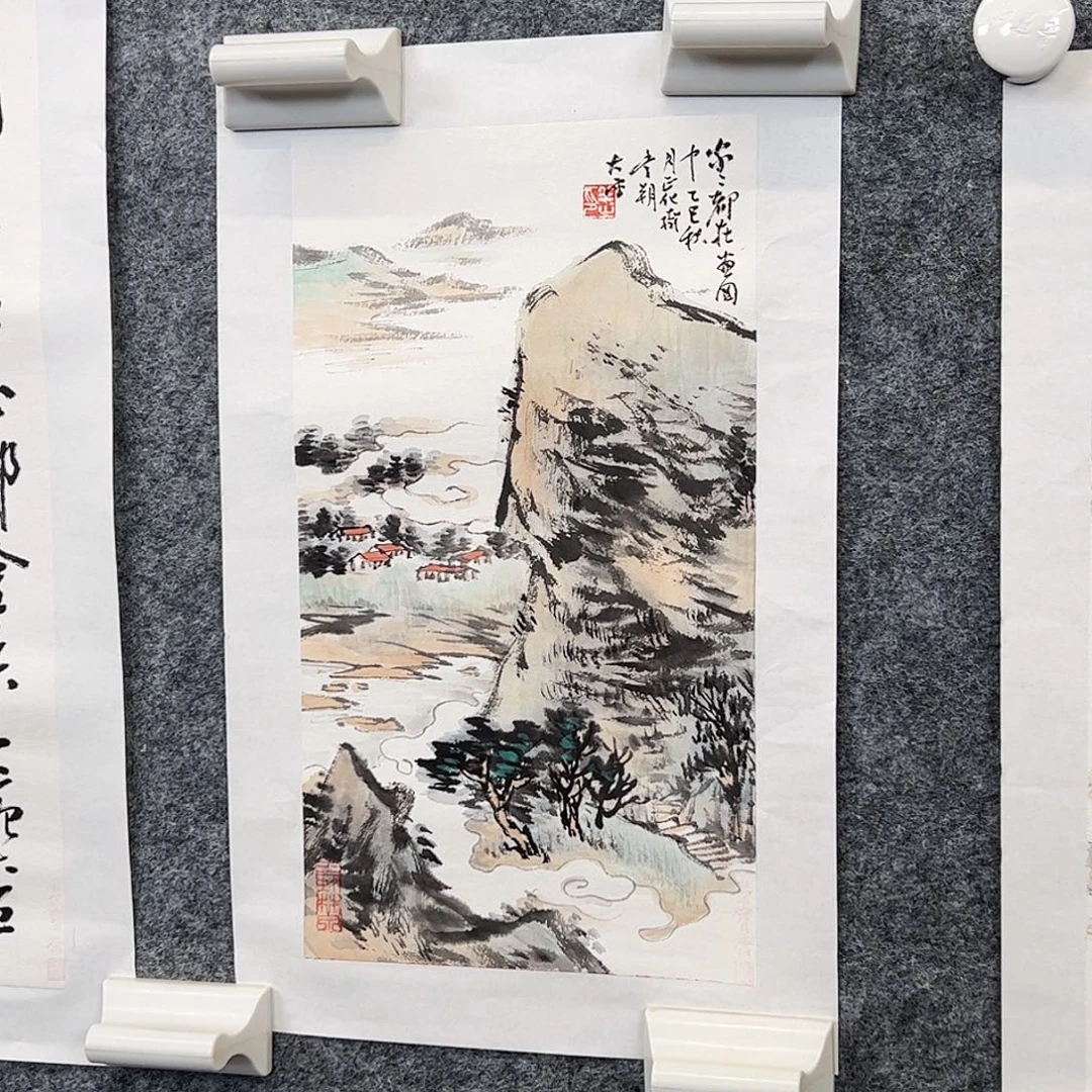 （RBZZX4256）家家都在图画中 书画
