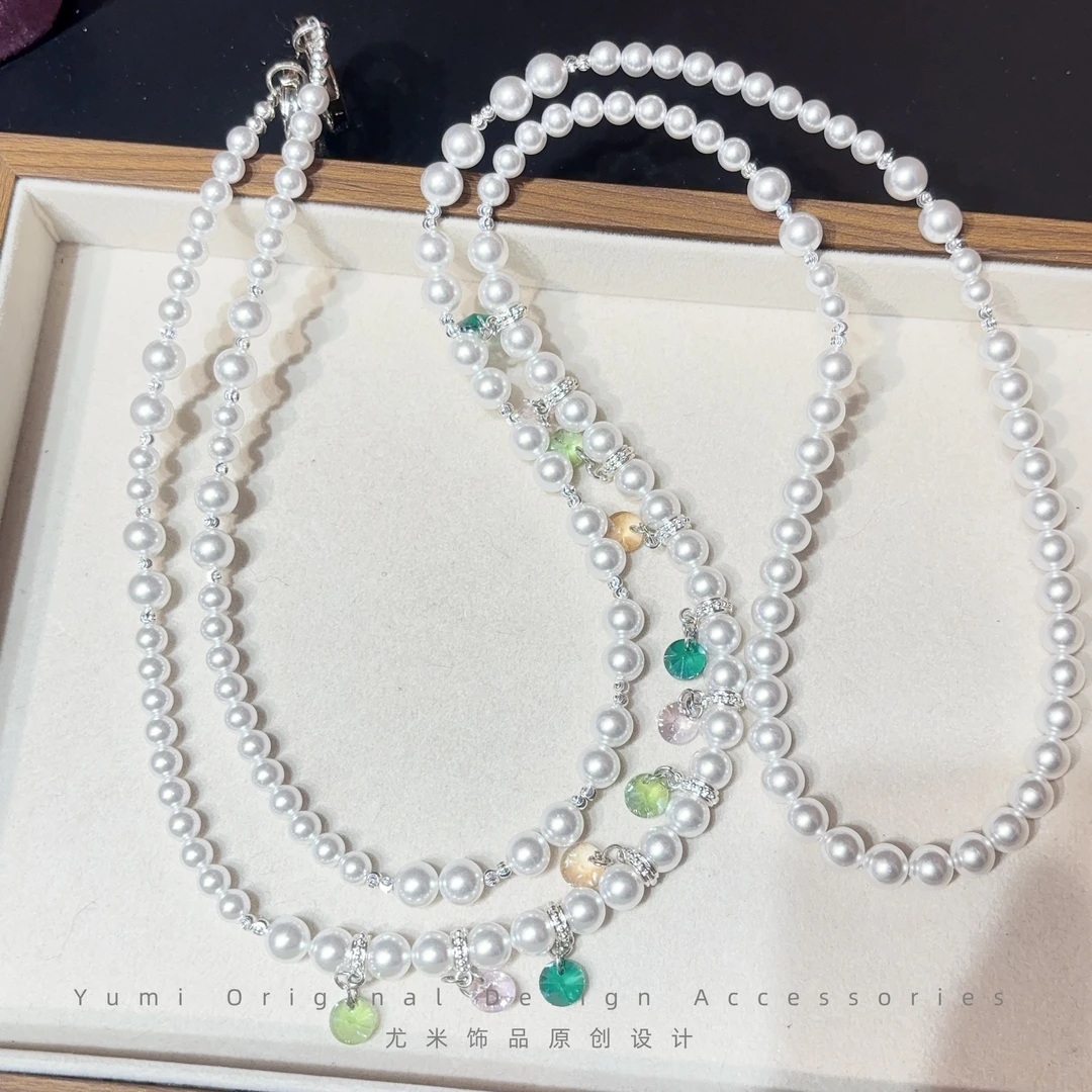 尤米原创设计手机链高端女款防丢手机挂链绳节日百搭礼物L3017