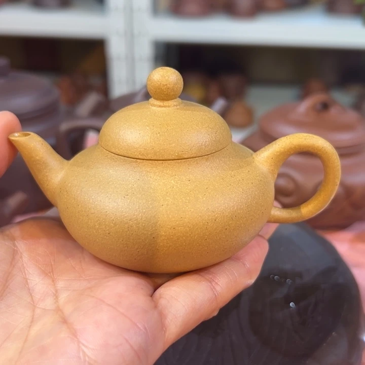 紫砂茶壶黄金梨子120cc