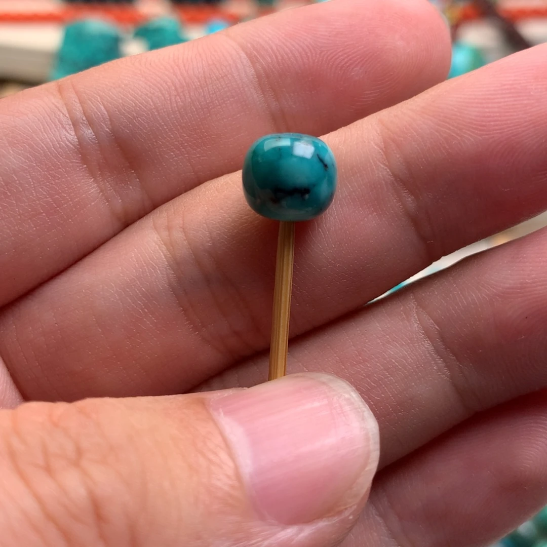 未镶嵌绿松石珠宝奇石