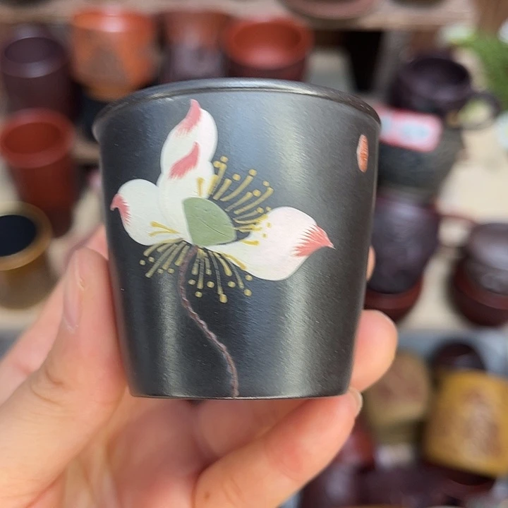 茶杯紫砂宜兴紫砂茶具非遗