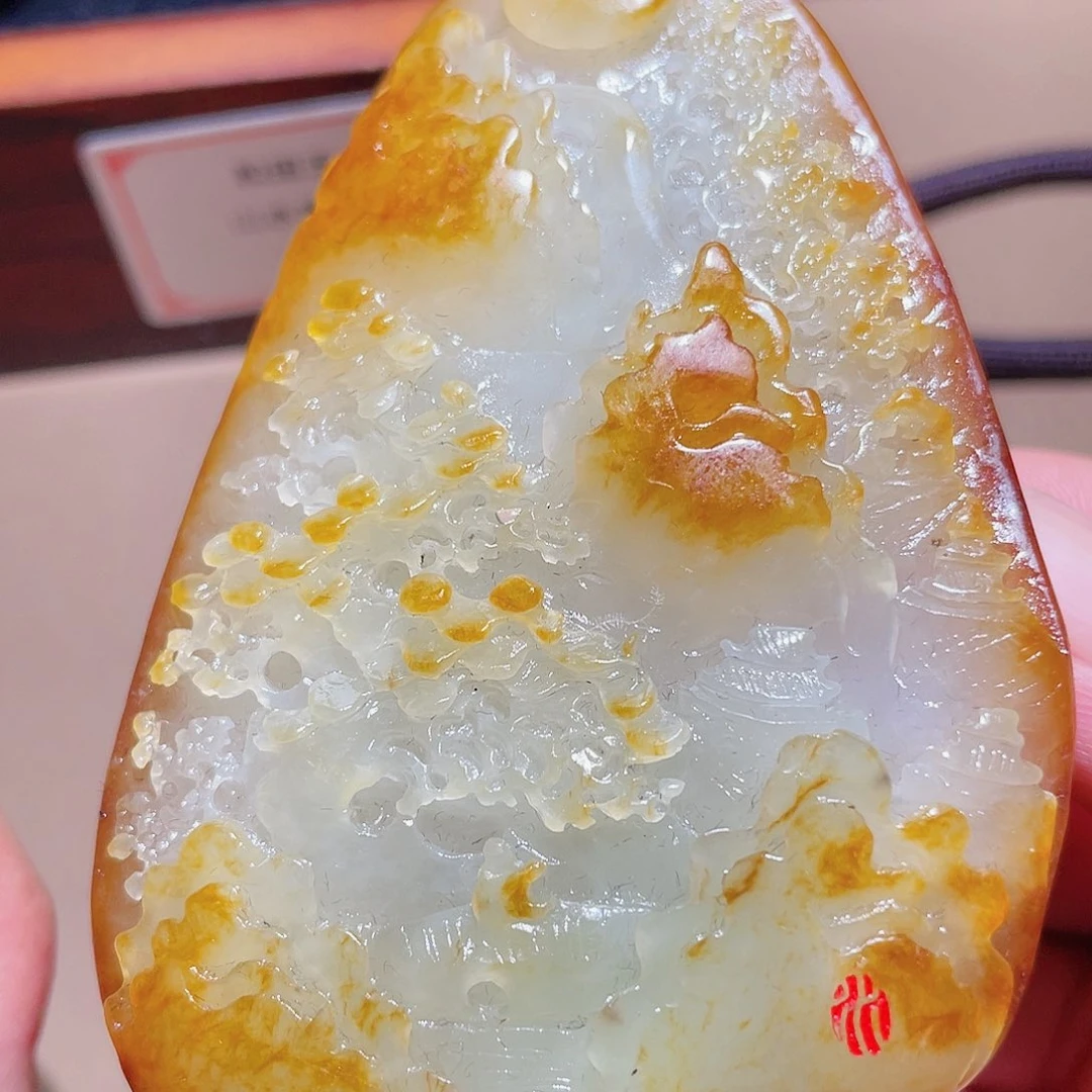 和田玉颈饰未镶嵌D1