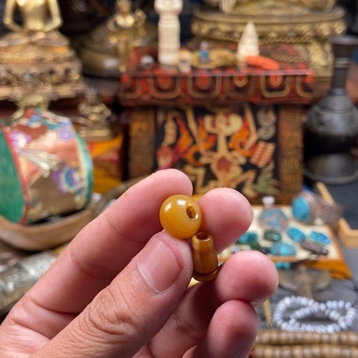 【闪购商品】泥塑老****部藏传喜马拉雅藏传配件配饰