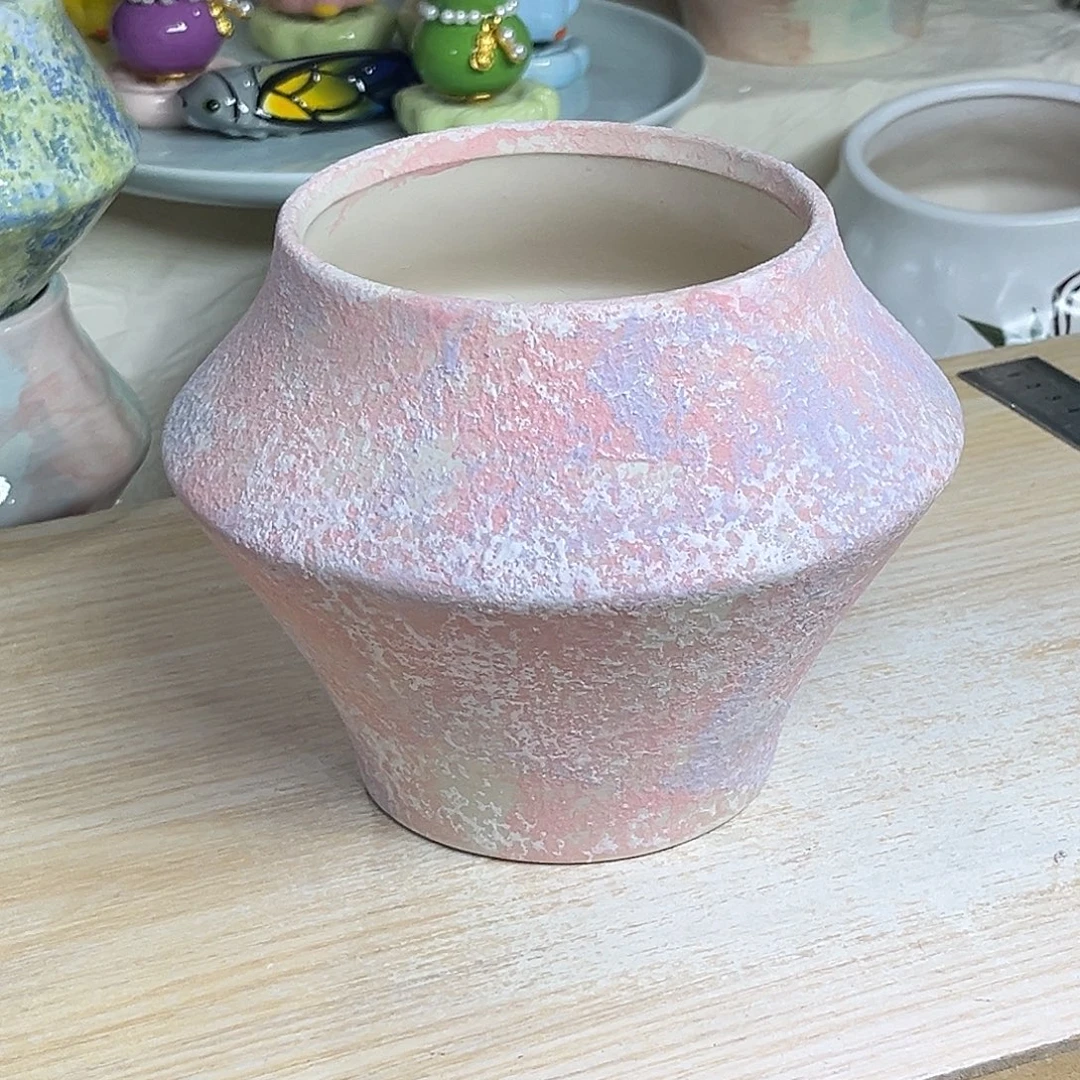 陶瓷绿植多肉微瑕花盆外口径：11，13