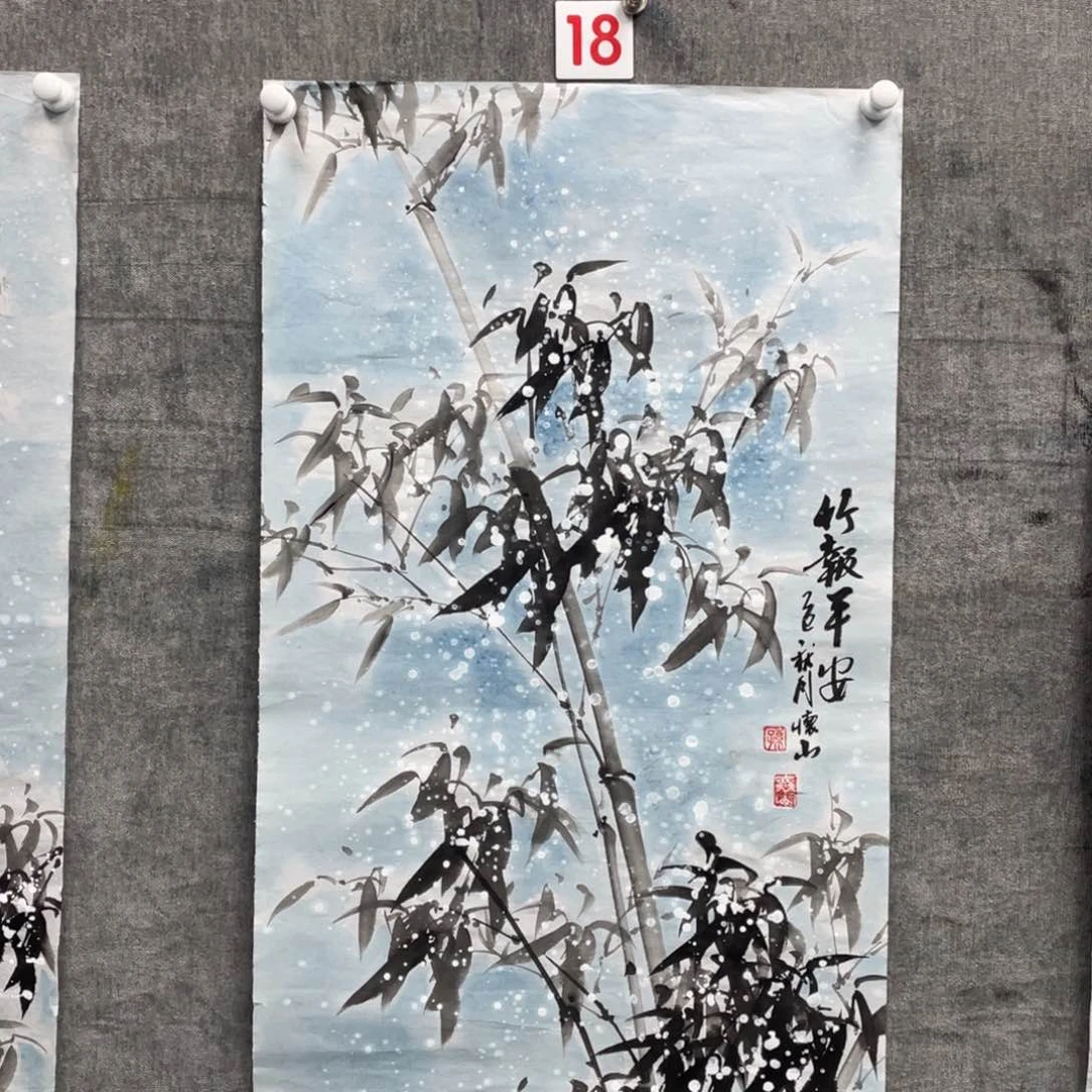 国画绘画孙怀山画芯