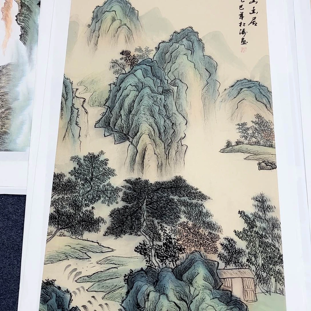 国画宣纸国画纯手绘作品