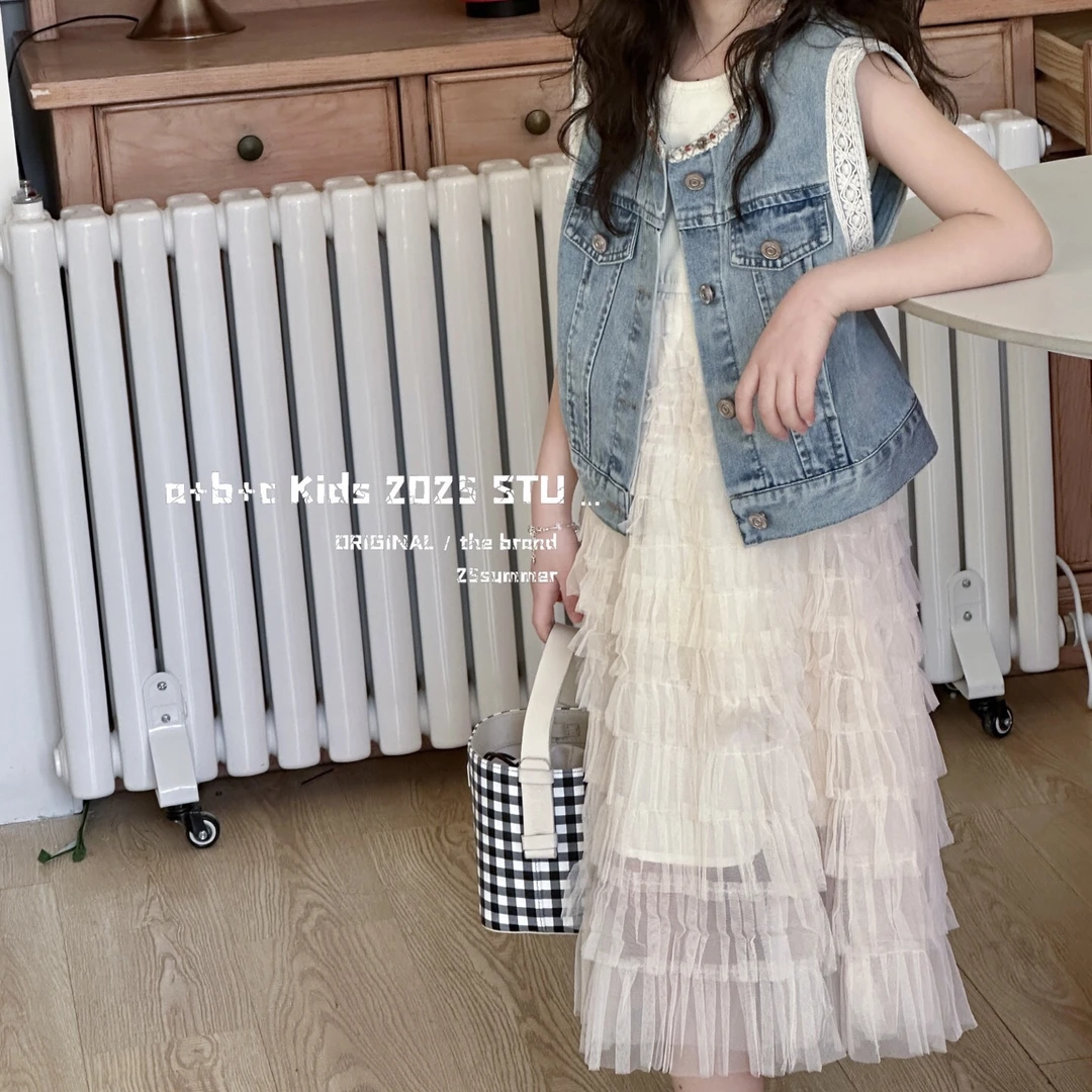 9617儿童牛仔套装