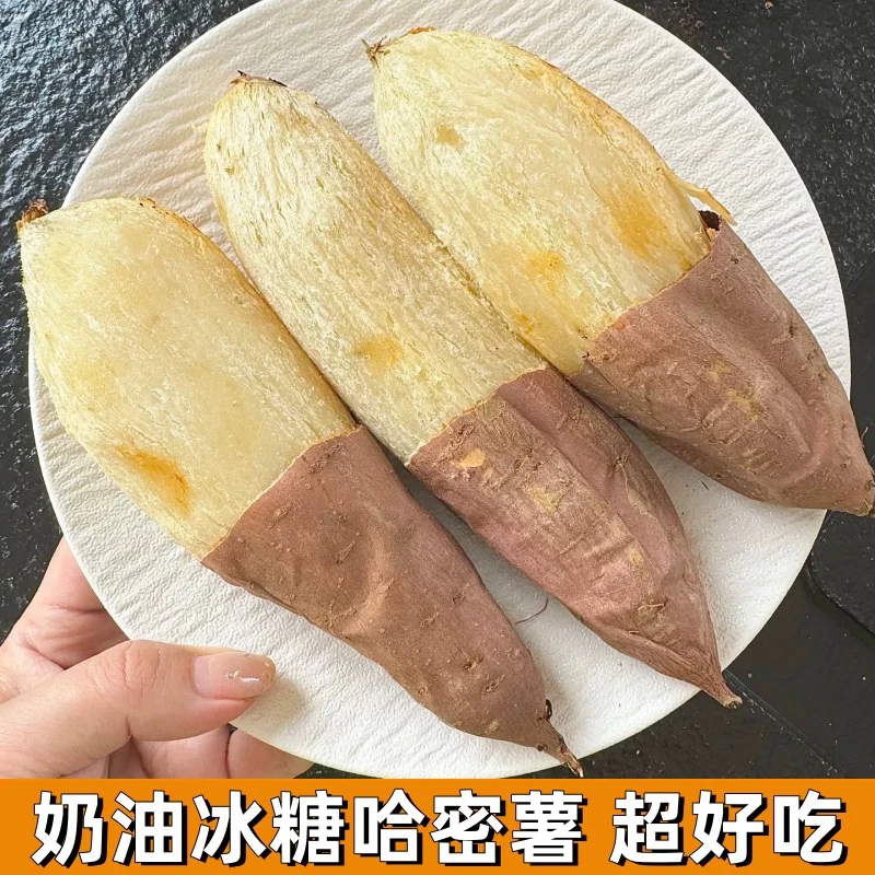 [芸鑫生鲜]大兴本地白哈密薯/白哈蜜/红薯/哈密薯/烤红薯/哈密冰糖薯/番薯地瓜红薯山芋白哈密薯北京市