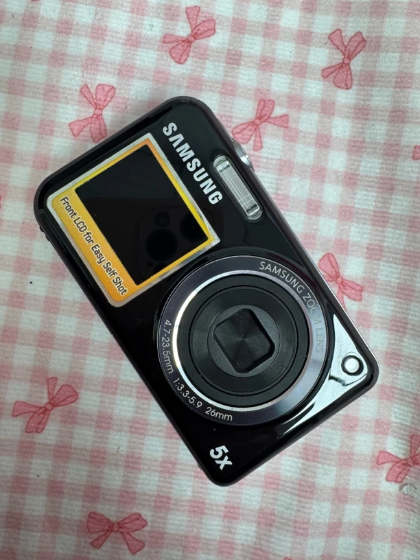 95新 Samsung/三星 pl120 双面屏可自拍 带美颜 冷暖色调