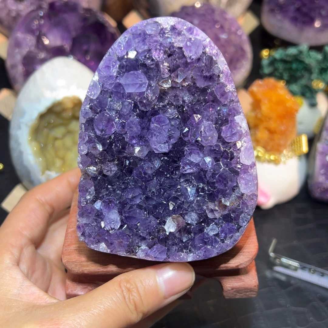 紫晶珠宝半成品未镶嵌26