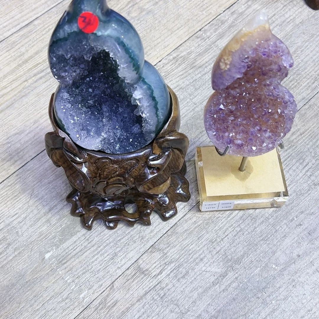 疯****未镶嵌紫晶大型摆件（非配饰）晶