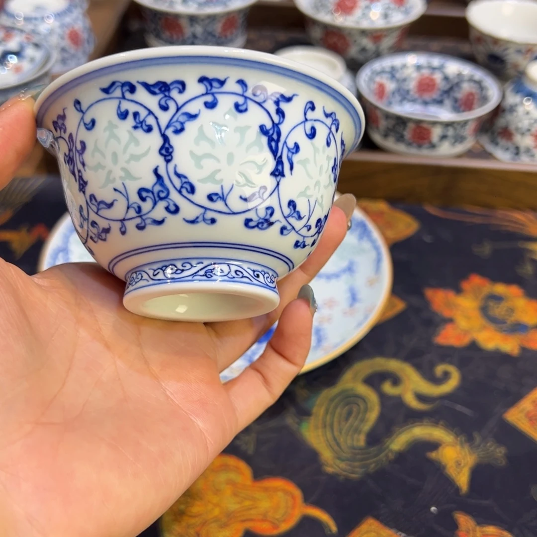 陶景德镇茶器百宝箱陶瓷