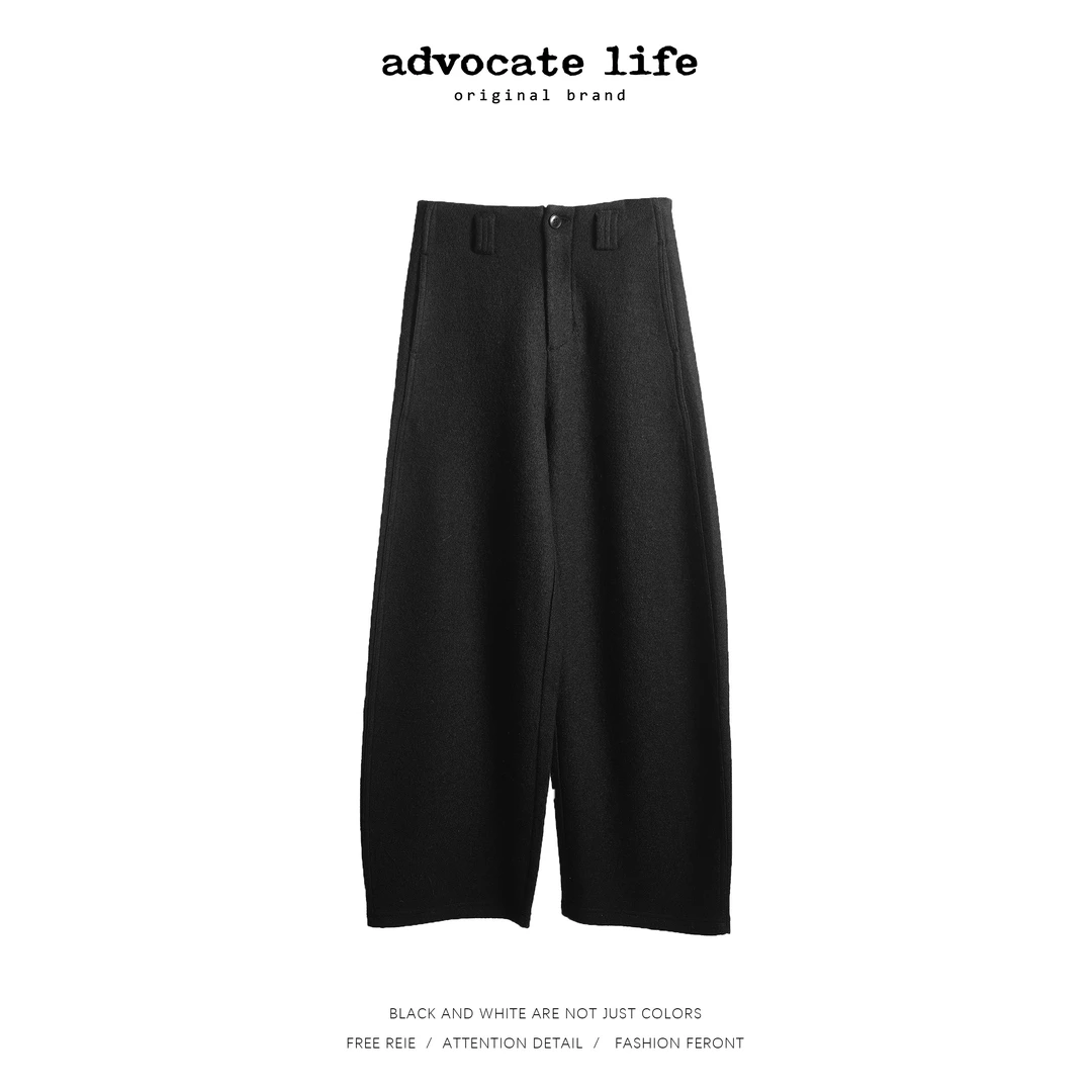 Advocatelife2025秋冬新款潮牌女装加厚休闲裤百搭气质JQ361513