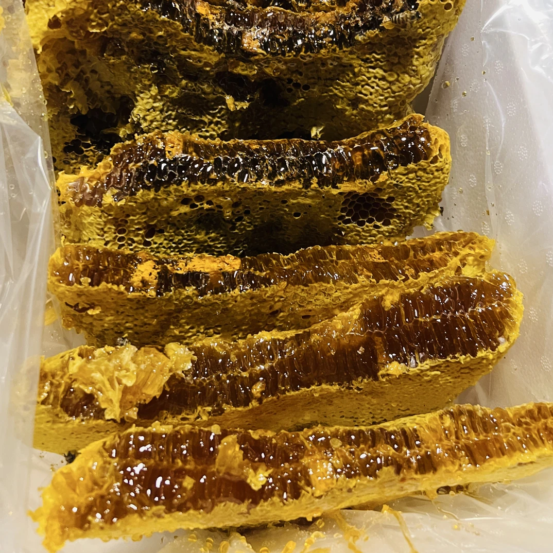 （5斤散装现割冬蜜）野桂花土蜂巢蜜百花蜜自主过滤易碎介意慎拍