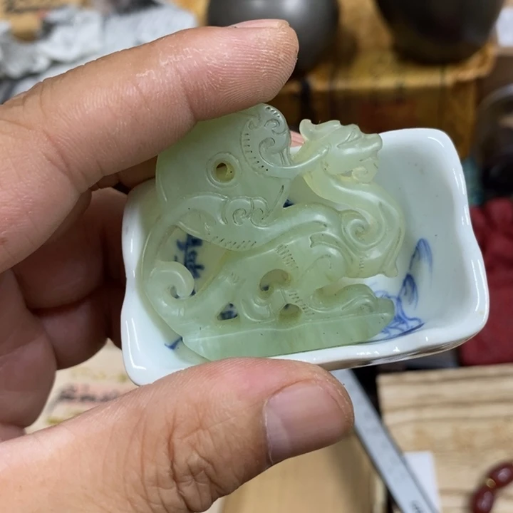 一***争瓷中古工艺品一件