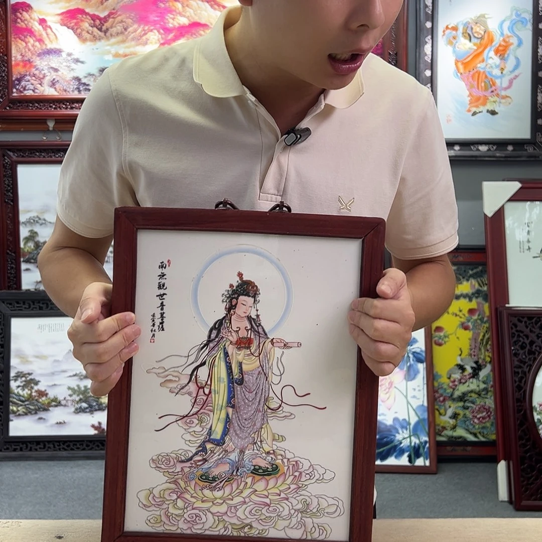 瓷片景德镇瓷板画