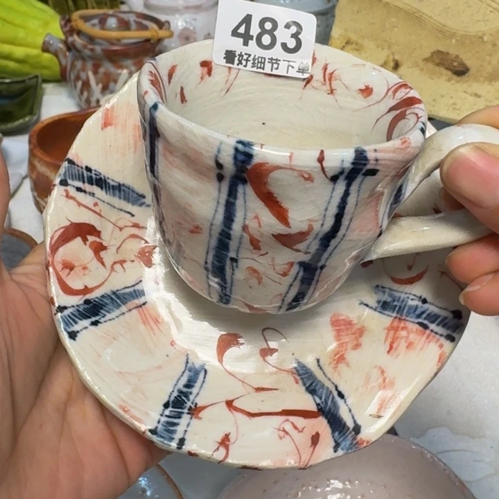 陶泥一套咖啡杯的价格