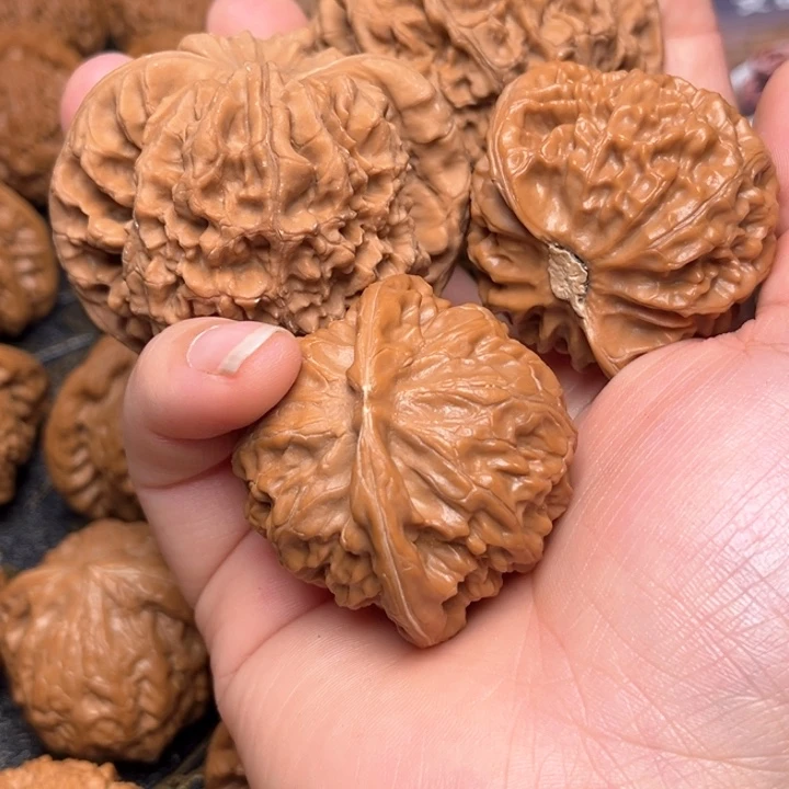 晨***把件文玩核桃宫灯加官帽