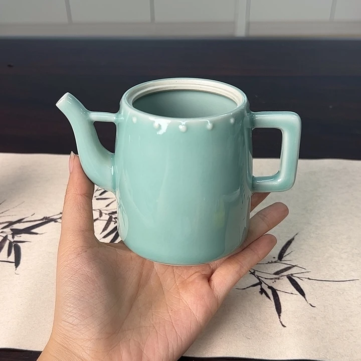 龙泉云间青瓷小米茶器