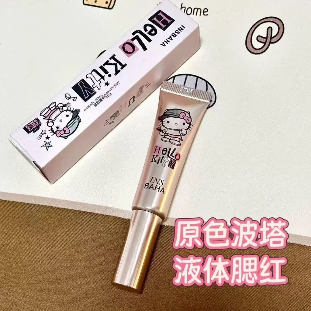 原色波塔联盟系列水汽液体腮红KO1桃织物语