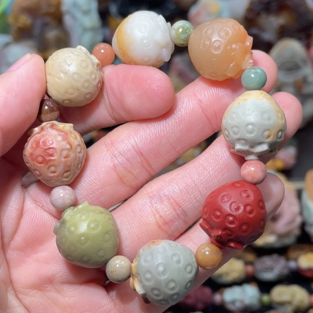 石英质玉未镶嵌手串