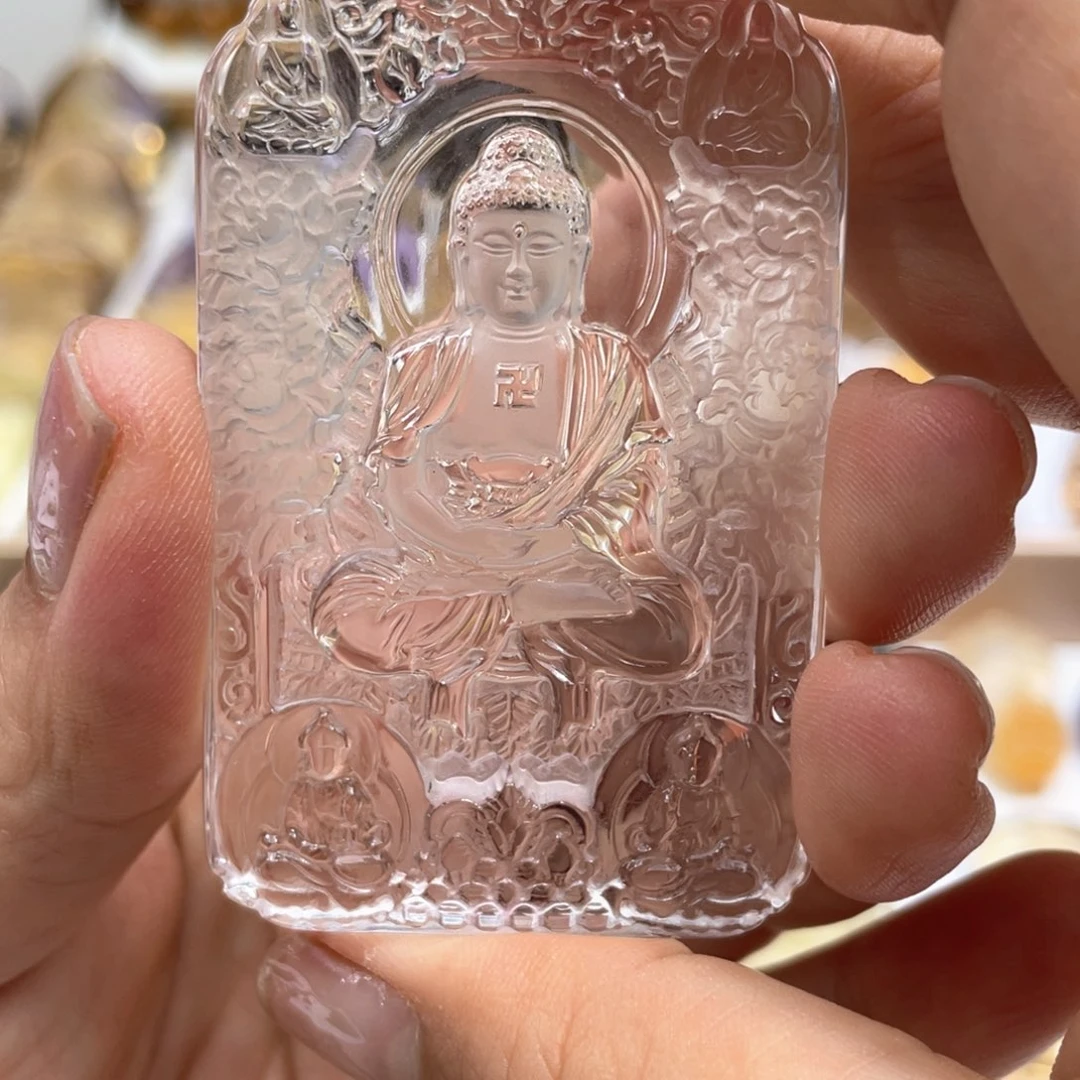 颈饰未镶嵌水晶定制