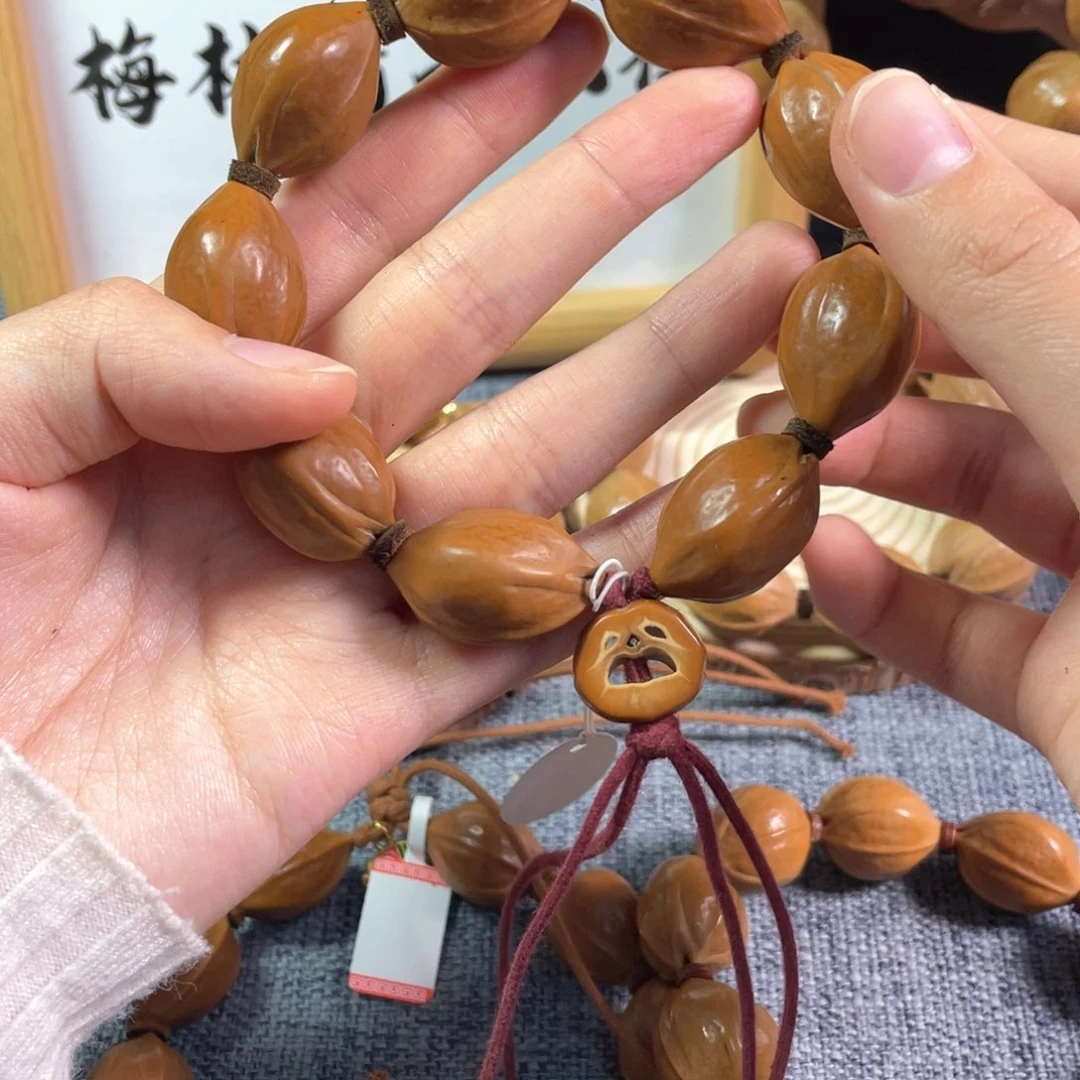 橄榄核手串/手链18.5 27梅林铁核