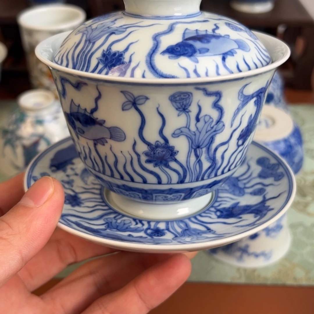 瓷片景德镇瓷器手工手绘