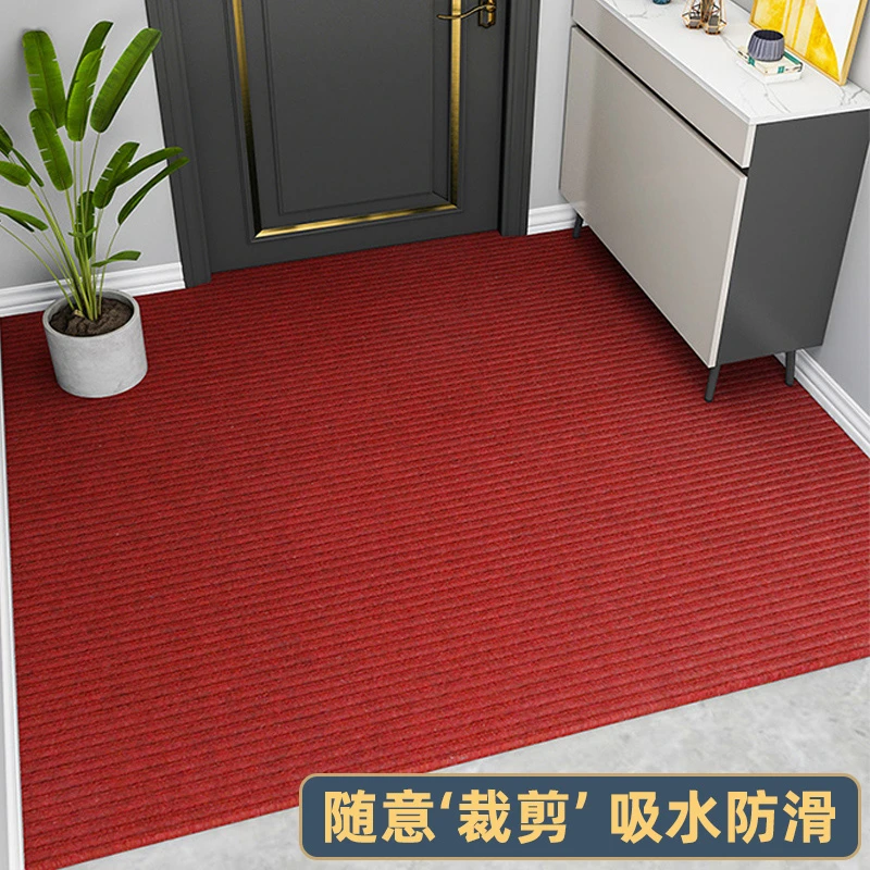 大面积满铺脚垫门垫吸水防滑垫防水裁剪除尘门厅走廊过道玄关地毯
