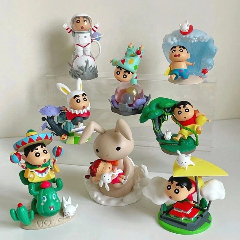 【拆盒】小新经典场景盲盒（国版）介意勿拍