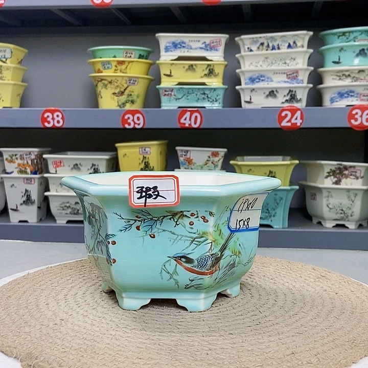 紫砂花瓶紫砂花盆