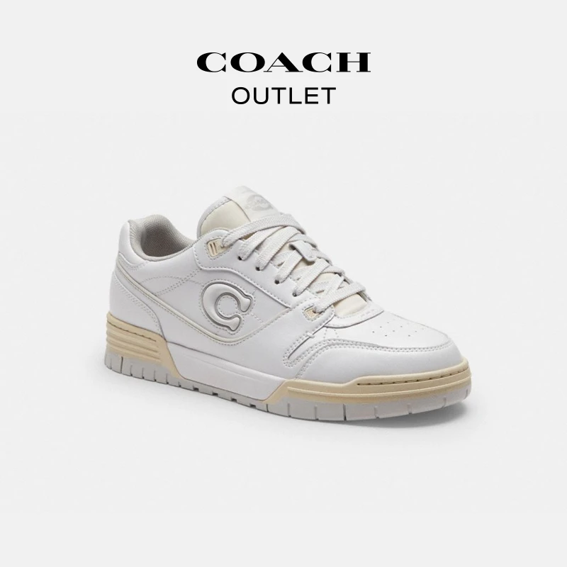 COACH/蔻驰 女士时尚百搭SOHO休闲鞋 平底低帮女鞋运动小白鞋