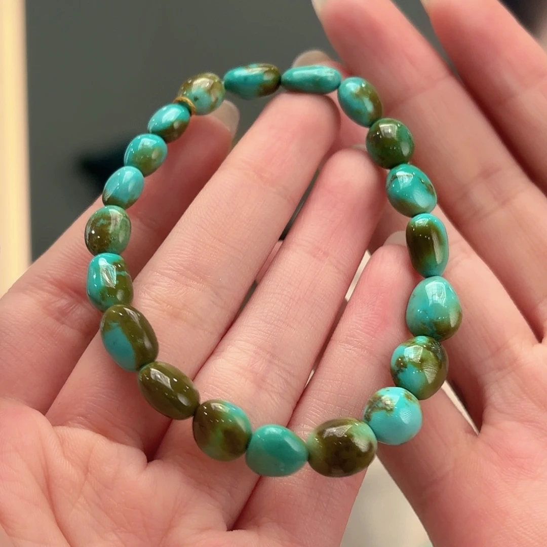 绿松石未镶嵌颈饰