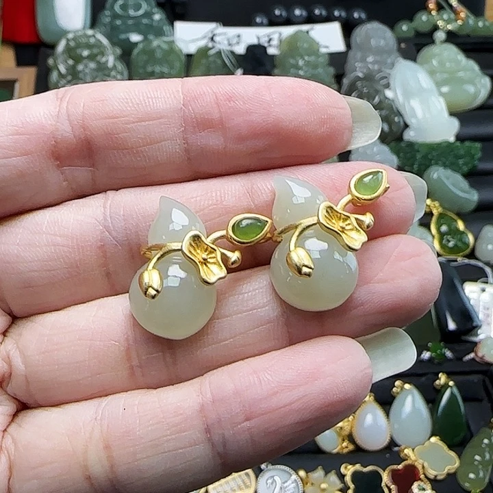 颈饰银S925镶嵌和田玉安***¹总价140