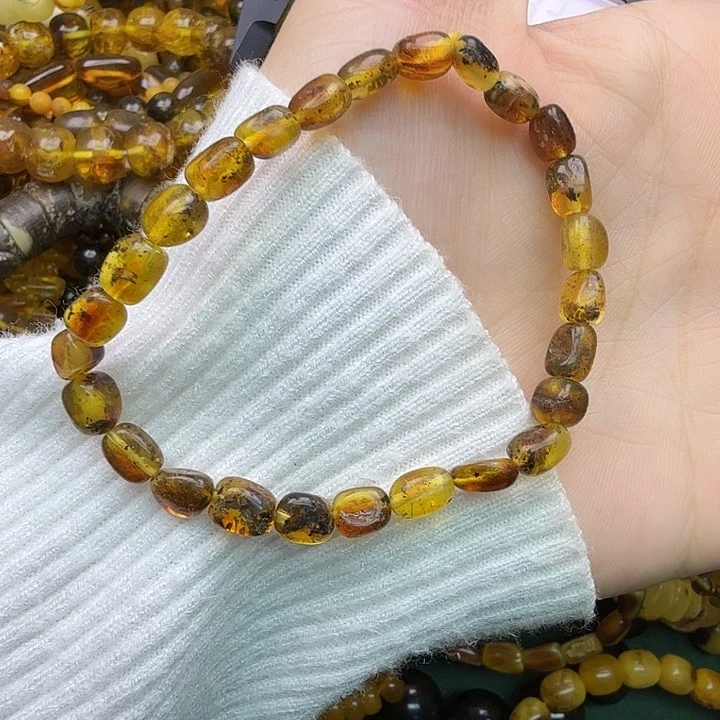 琥珀未镶嵌珠宝奇石