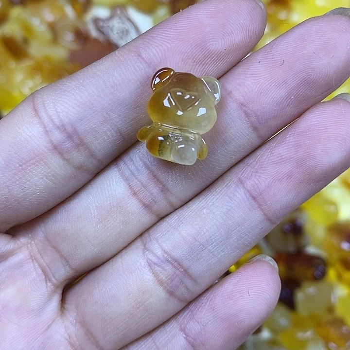 吊坠橄榄核小熊71
